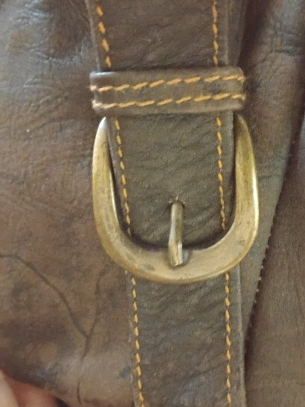 Handcrafted Brown Leather Backpack Large Rucksack Unisex - Picture 12 of 12